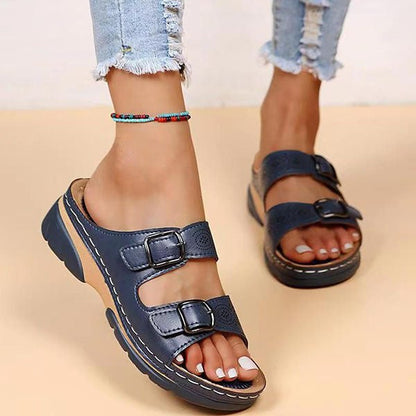 Morallure™ OrthoEase – Wide Toe Box Comfort Sandals For All day Walking