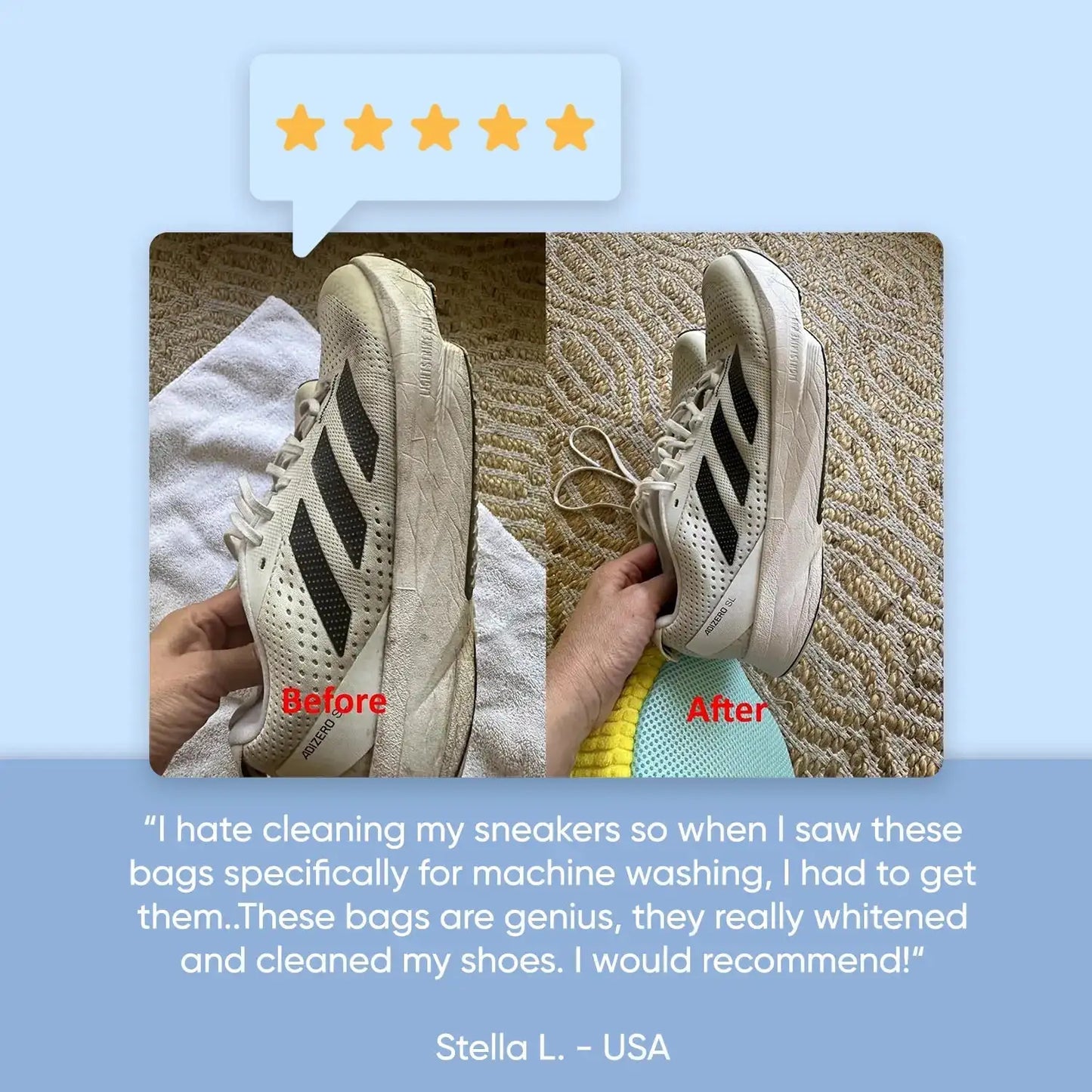 Morallure Unstain - Laundry Shoe Bag